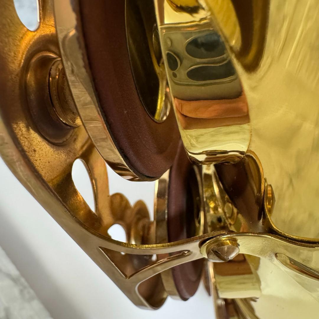 美品　Soleil ソレイユ　アルトサックス　ゴールドラッカー　彫刻　初心者