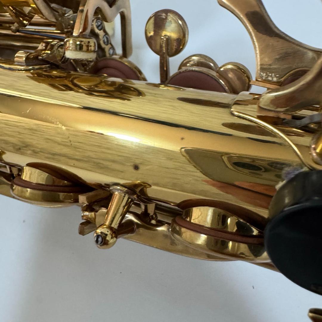 美品　Soleil ソレイユ　アルトサックス　ゴールドラッカー　彫刻　初心者