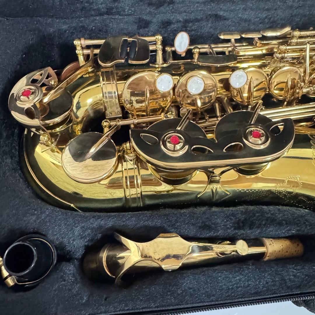 美品　Soleil ソレイユ　アルトサックス　ゴールドラッカー　彫刻　初心者