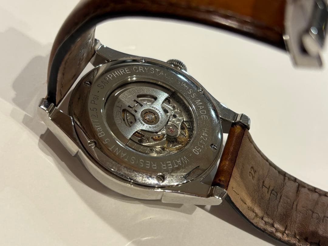 HAMILTON 自動巻き腕時計 シルバー