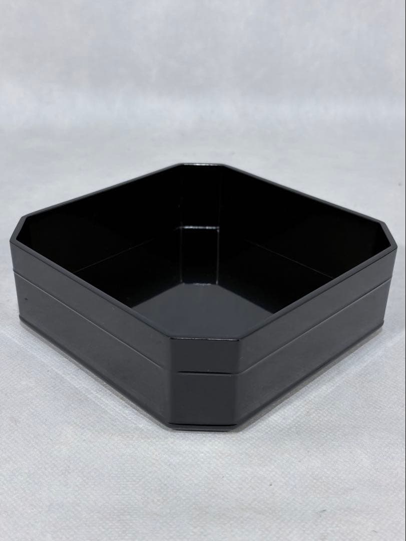 輪島塗　茶平一斎作　縁高重美品　共箱　茶道具　懐石道具　送料込