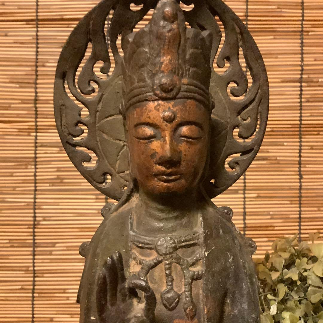 朝鮮・身代観音「難避け観世音菩薩」高句麗・百済・新羅・左腕残欠・寺院・古銅