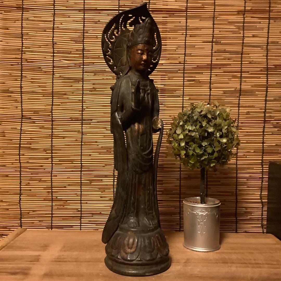 朝鮮・身代観音「難避け観世音菩薩」高句麗・百済・新羅・左腕残欠・寺院・古銅