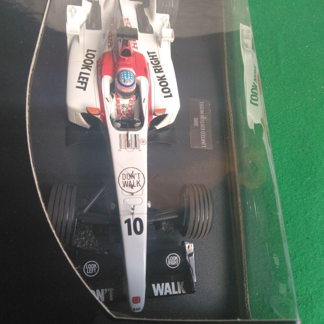 ポールズモデルアート1/18 ＢＡＲホンダF-1　佐藤琢磨