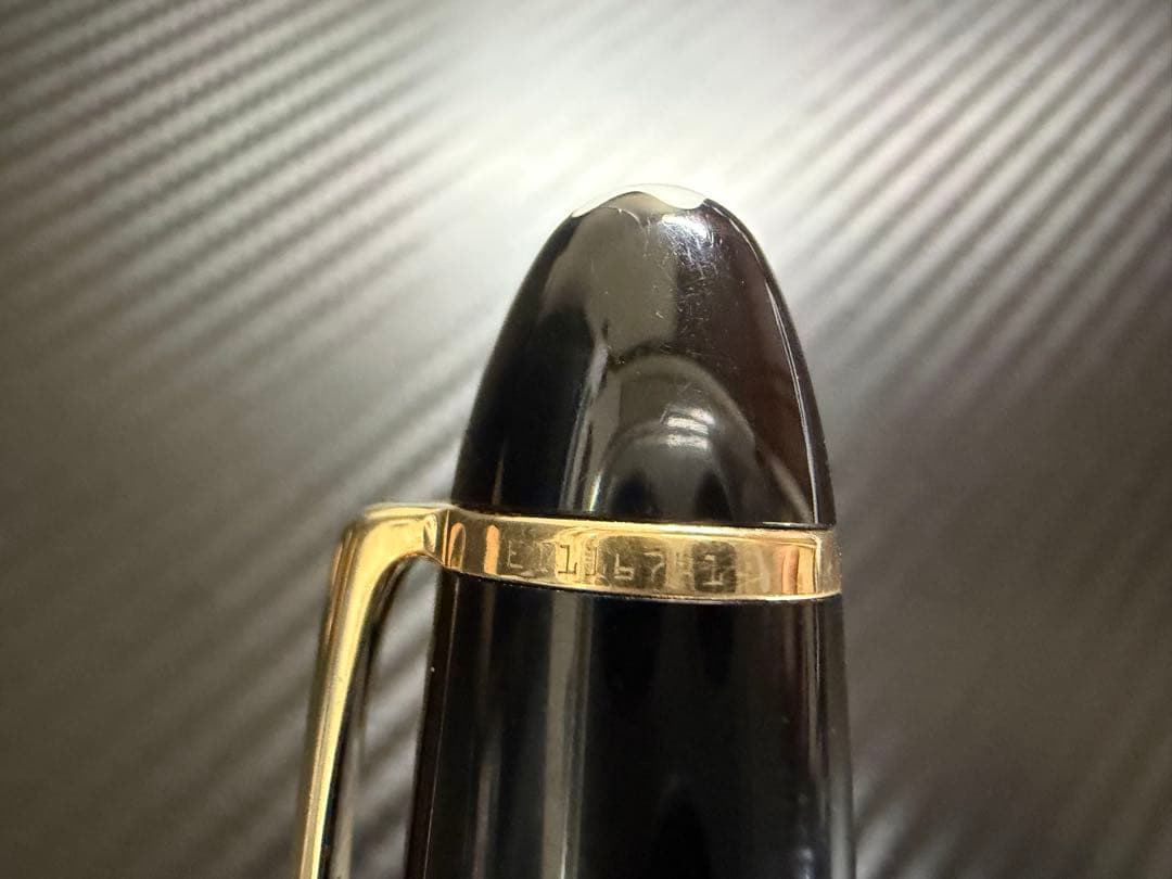 極美品 モンブラン マイスターシュテュック 146 中白 EF 極細字 万年筆