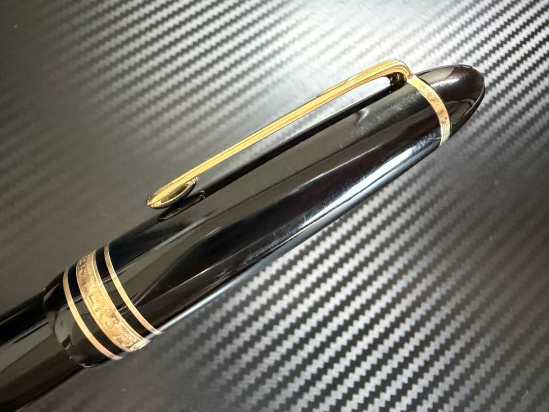 極美品 モンブラン マイスターシュテュック 146 中白 EF 極細字 万年筆
