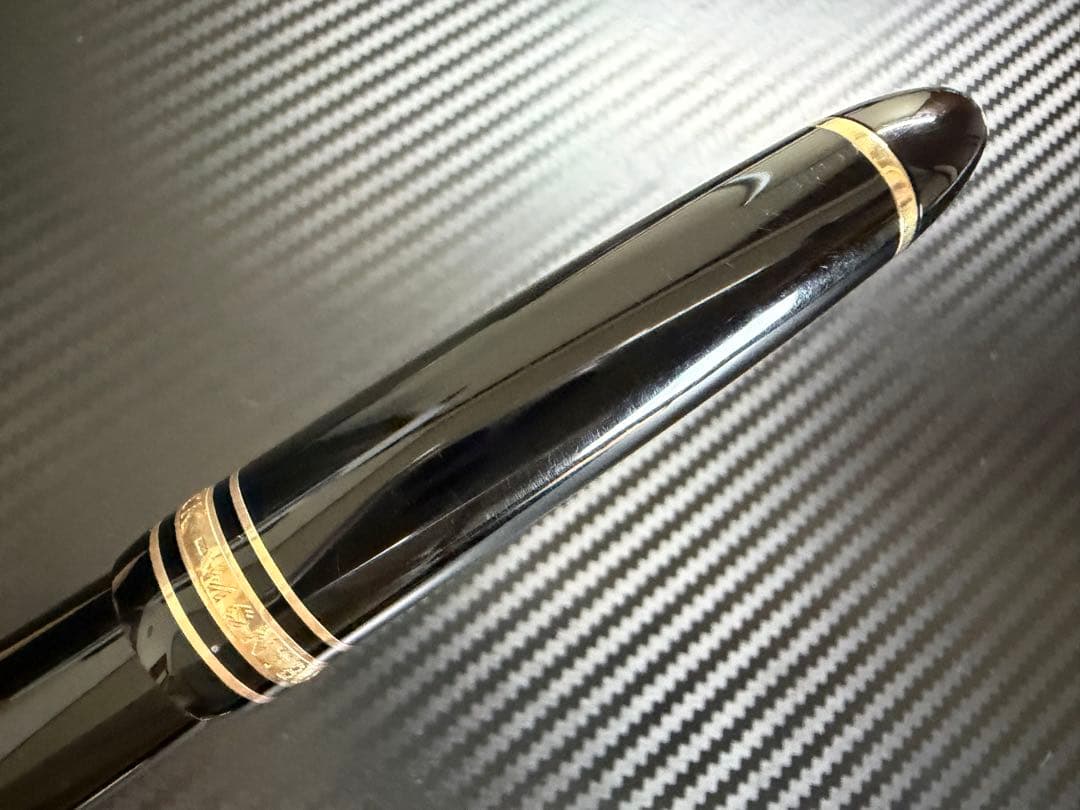 極美品 モンブラン マイスターシュテュック 146 中白 EF 極細字 万年筆