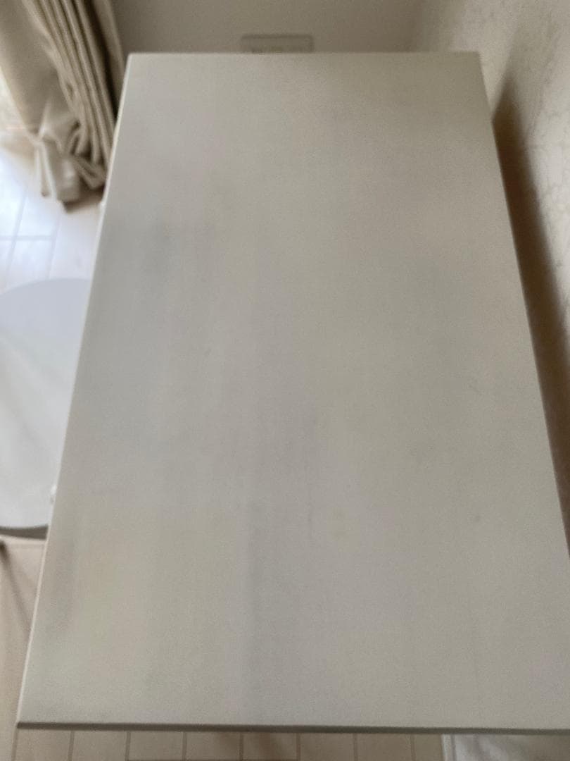 ロートアイアンデスク　ホワイト