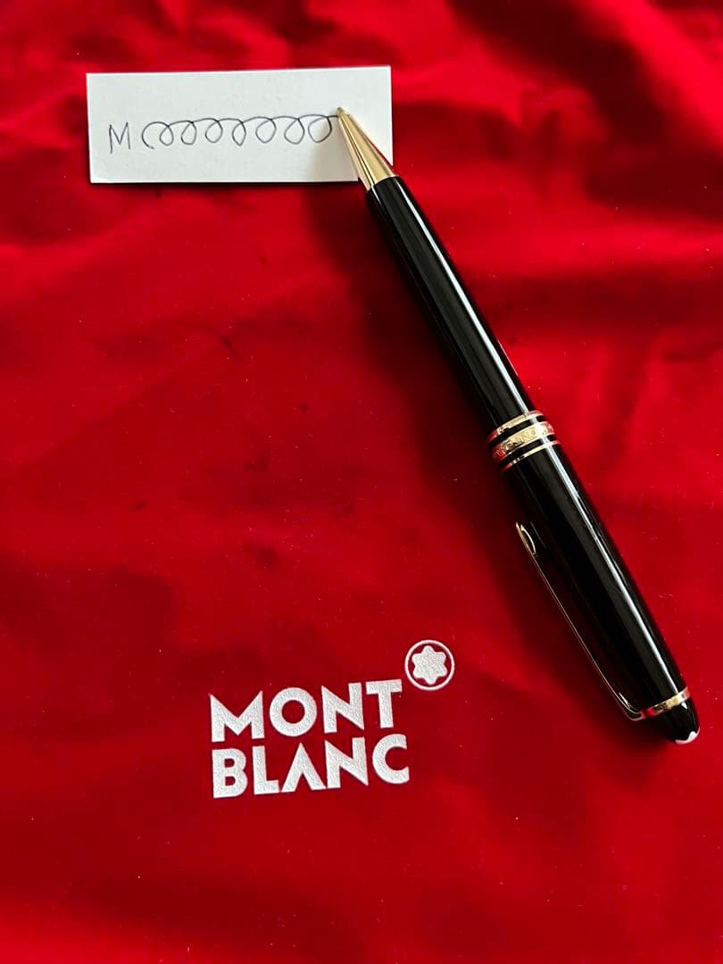 モンブランボールペン マイスターシュテュック 164ゴールド ❗️