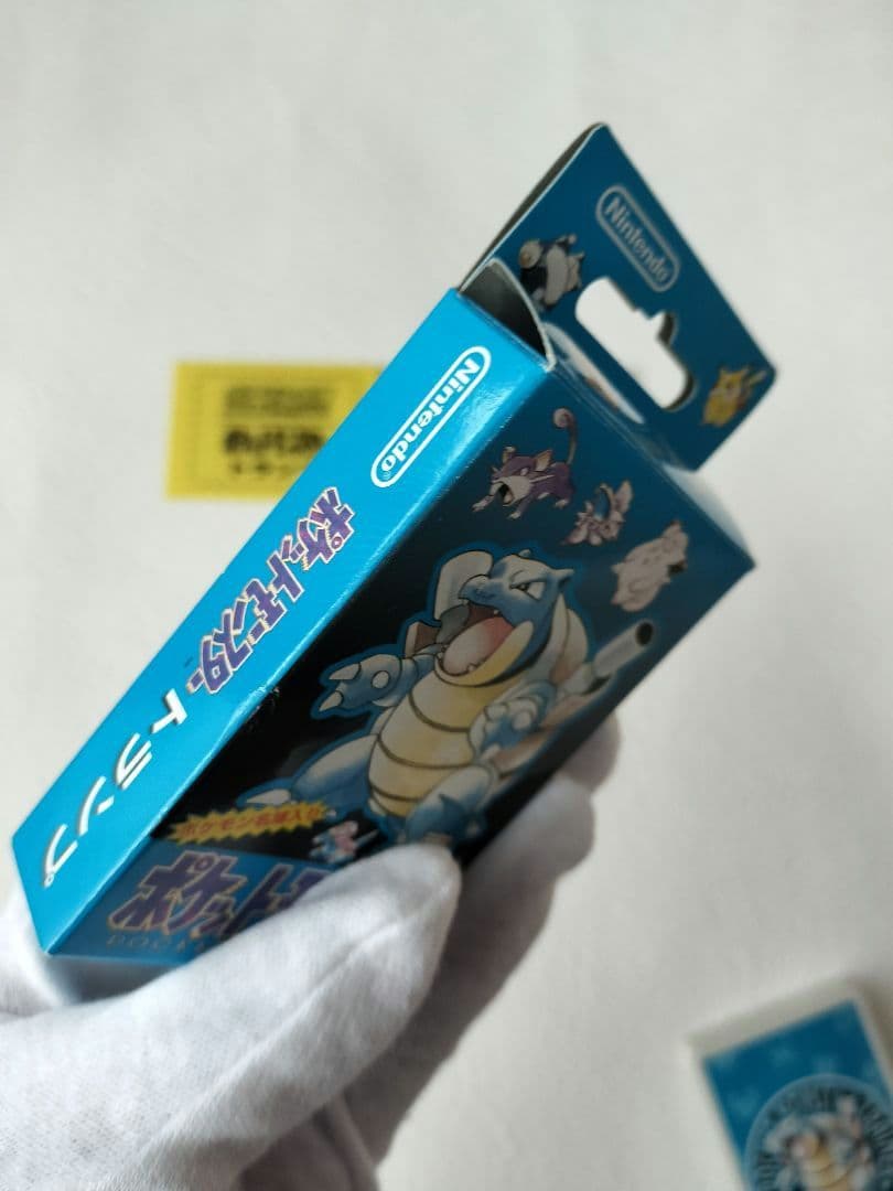 【未使用　希少　極美品】ポケモントランプ　青　シュリンク付き　未開封