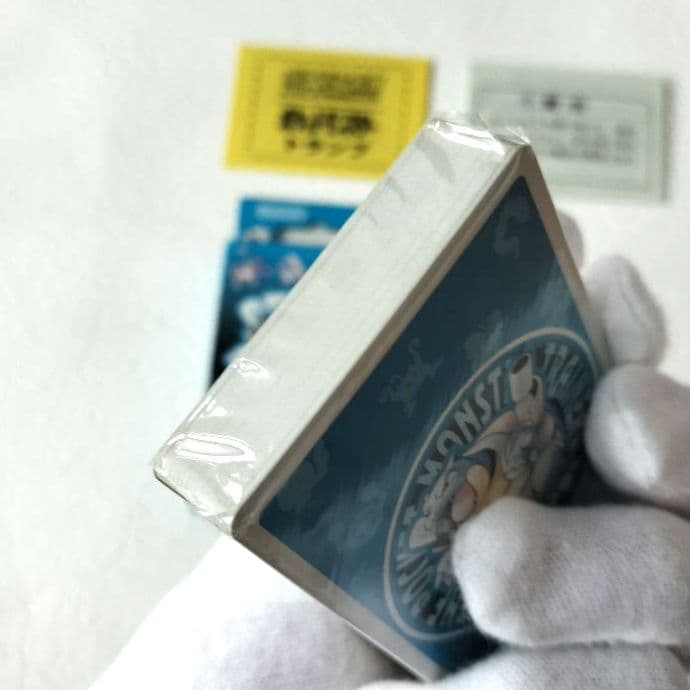 【未使用　希少　極美品】ポケモントランプ　青　シュリンク付き　未開封