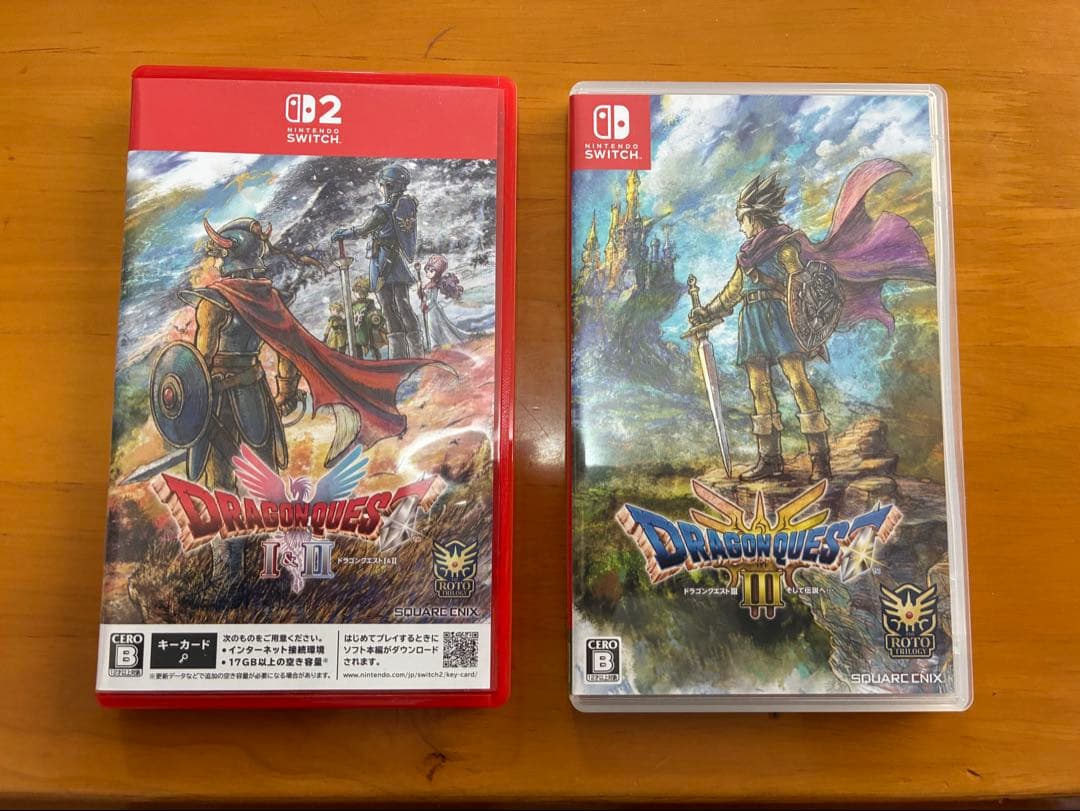 【Nintendo Switch】ドラゴンクエスト1&2、3 セット