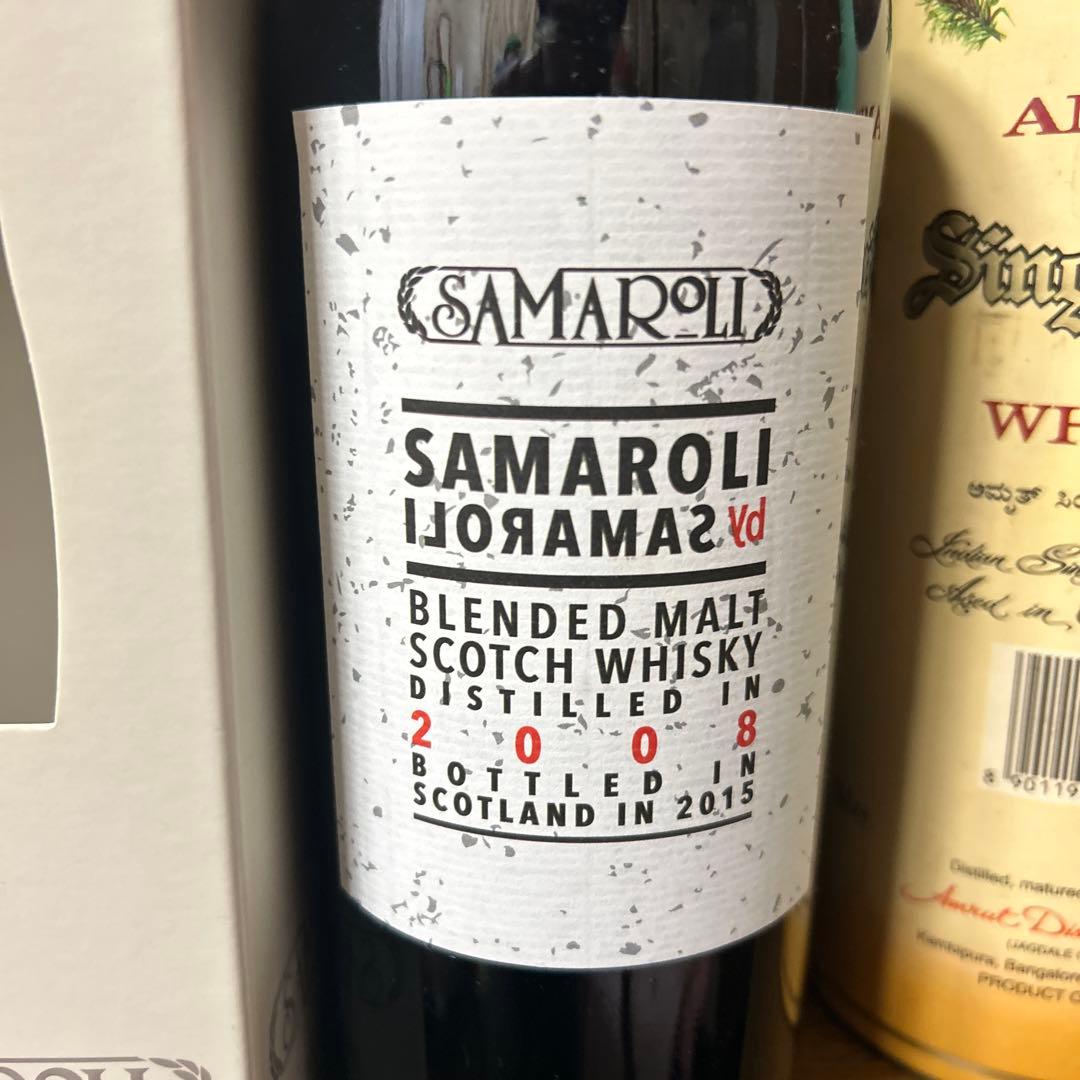 サマローリbyサマローリ ブレンデッドモルトスコッチウイスキー2008-2015