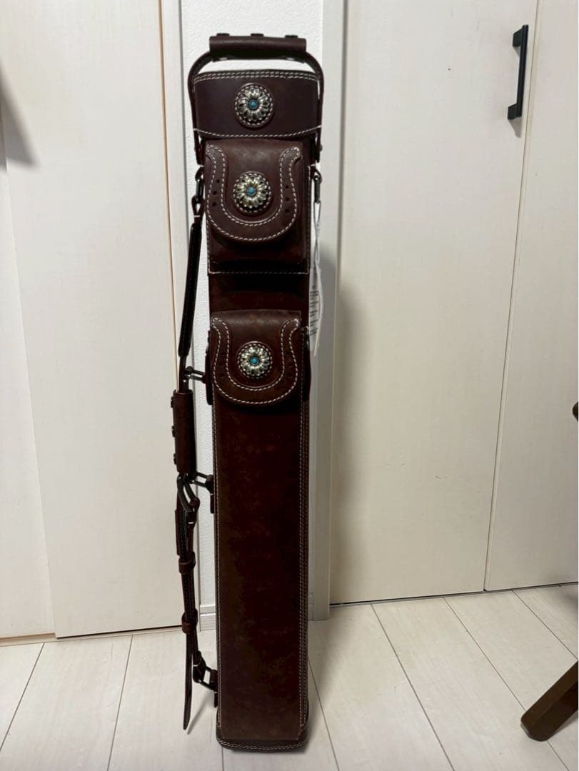 ビリヤード　本革キューケース3b6s