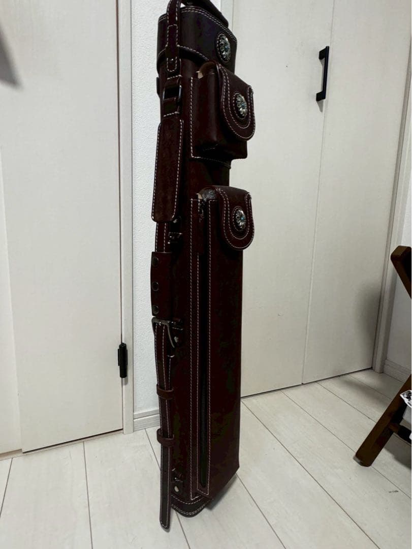 ビリヤード　本革キューケース3b6s