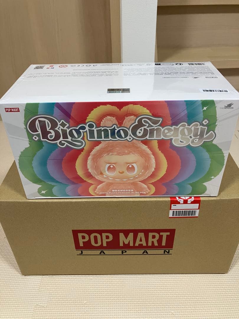 正規品 POPMART LABUBU Big into Energy BOX