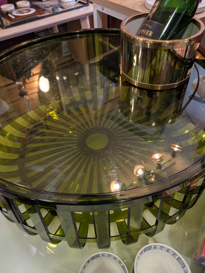 Kartell　カルテル　パニエ　テーブル ミッドセンチュリーデザイン アクリル