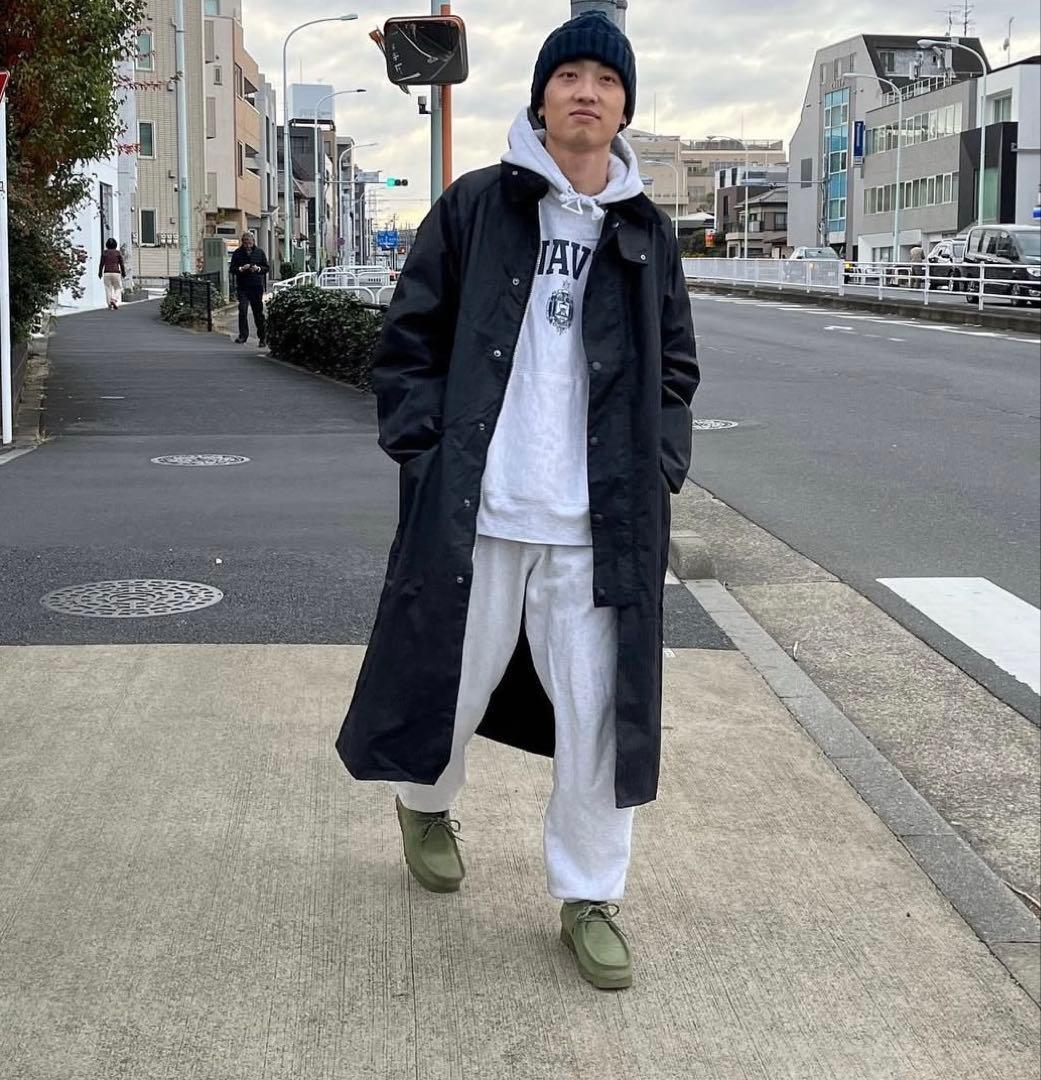 み*ー様 clarks wallabee GTX green TSY ブナさん着