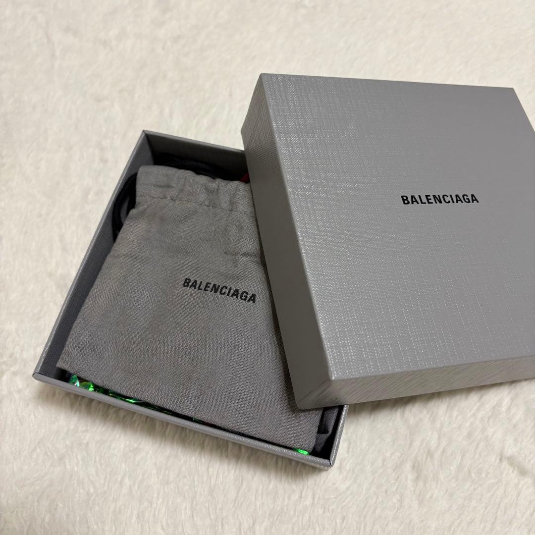 バレンシアガ PHONE HOLDER スマホホルダー 美品 保存袋&箱付き