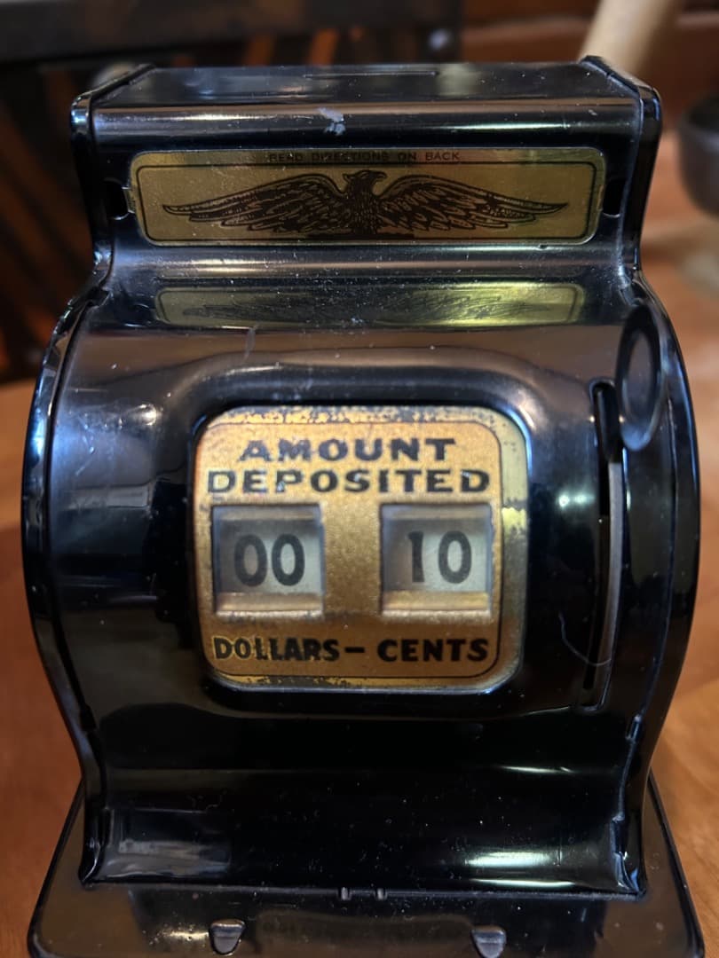 ビンテージ UNCLE SAM'S COIN BANK ニッケル バンク