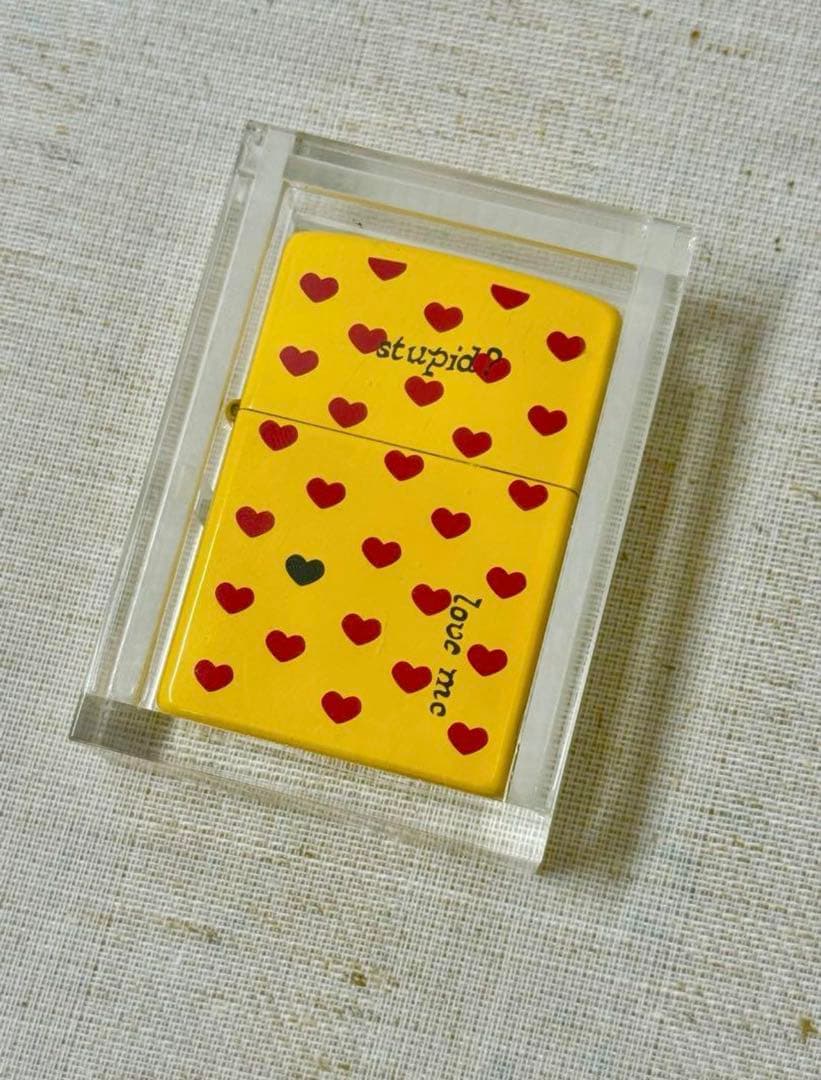 新品・未開封・未使用 hide XJAPAN イエローハート ZIPPO