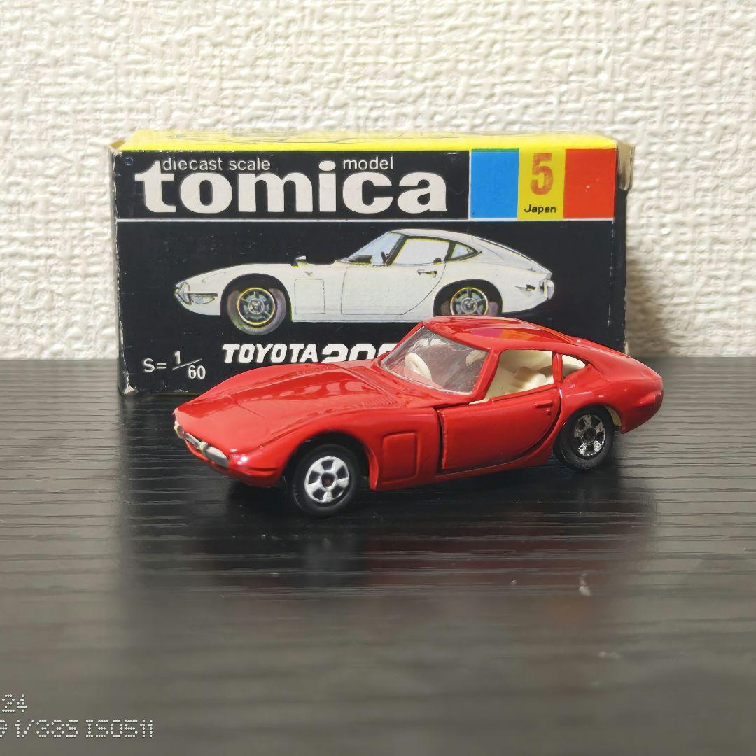 TOMICA　トミカ　トヨタ2000GT　赤色　1Aホイール　箱付き