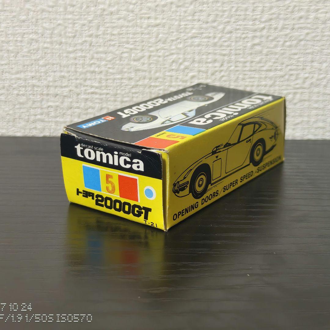 TOMICA　トミカ　トヨタ2000GT　赤色　1Aホイール　箱付き
