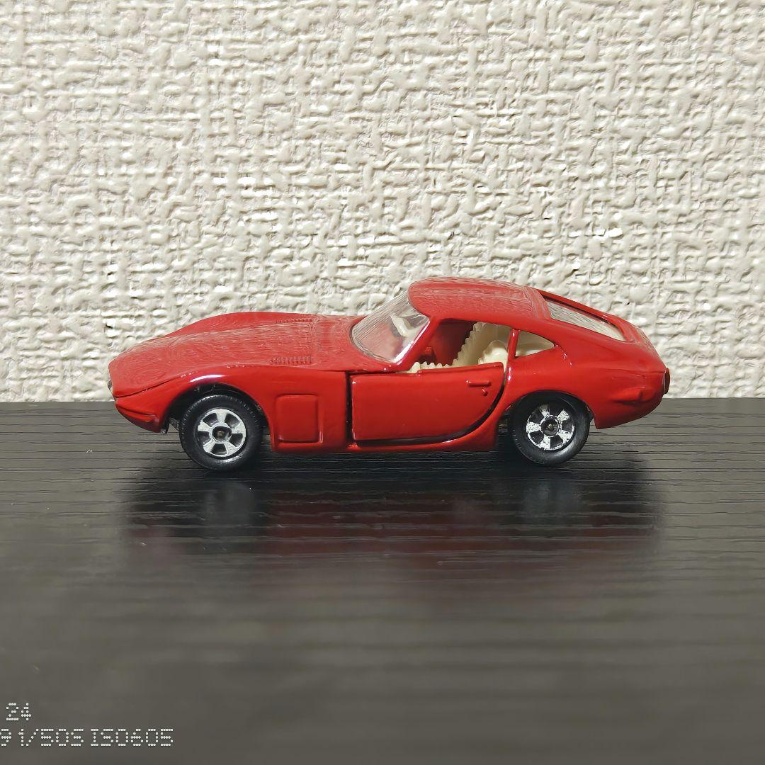TOMICA　トミカ　トヨタ2000GT　赤色　1Aホイール　箱付き