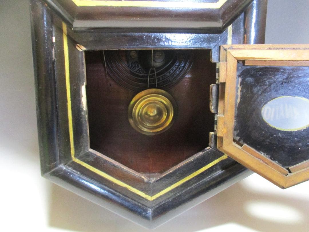 ★精工舎　SEIKOSHA 掛け時計　八角柱時計　アンティーク時計★