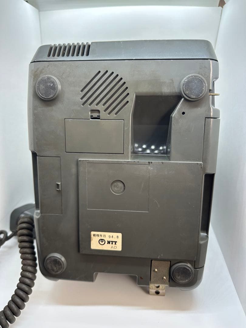 ジャンク品 ヴィンテージ 昭和 レトロ プッシュ式 公衆電話 電話 インテリア