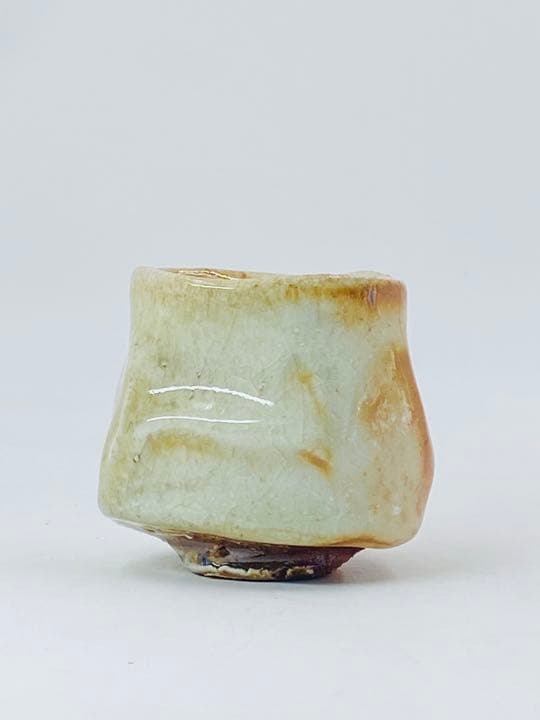 【JOHN DIX   ジョン　ディックス】酒杯　ぐい呑み　共箱　栞大上窯　丹波