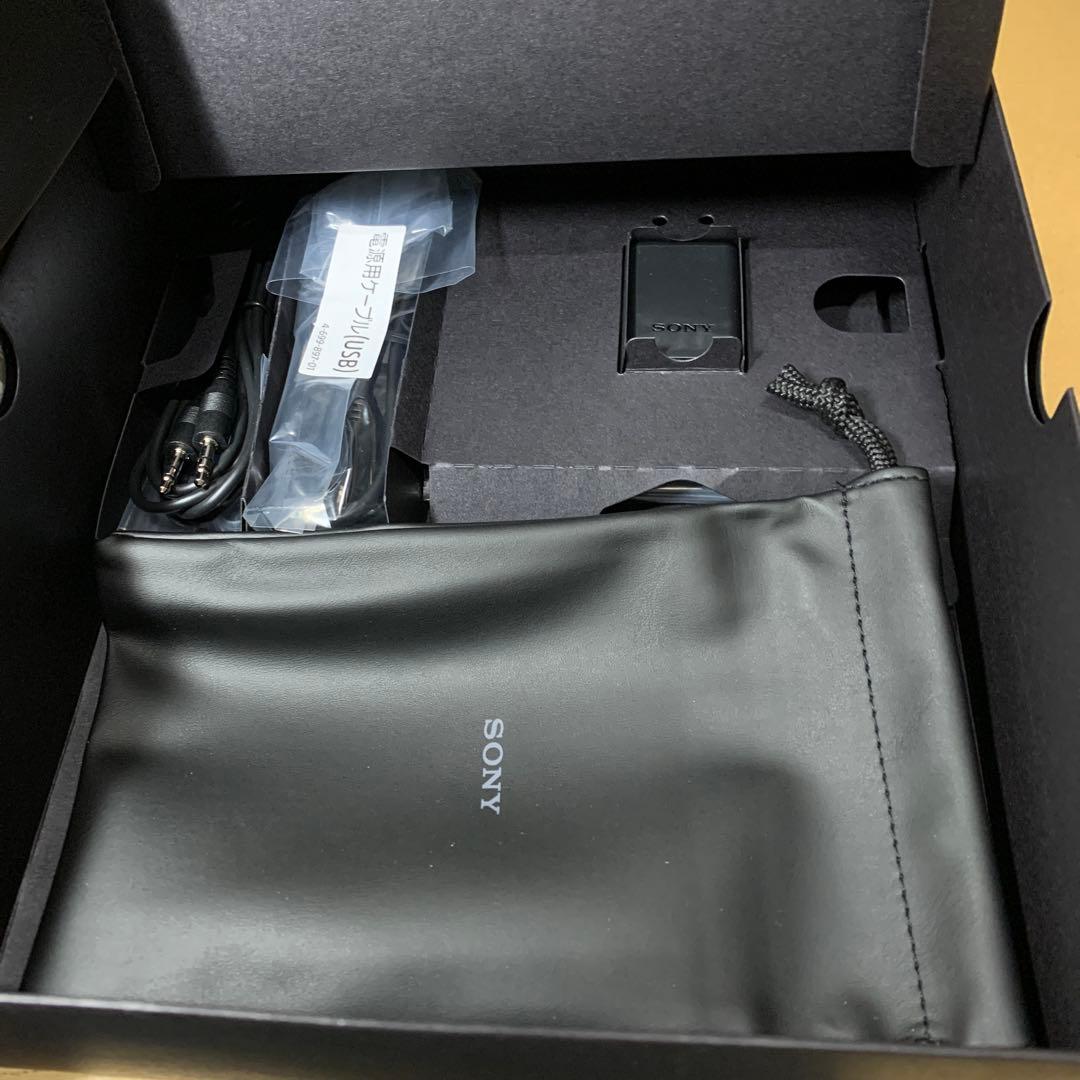 新品　ソニー 首かけ集音器/テレビ用スピーカー SMR-10 ブラック