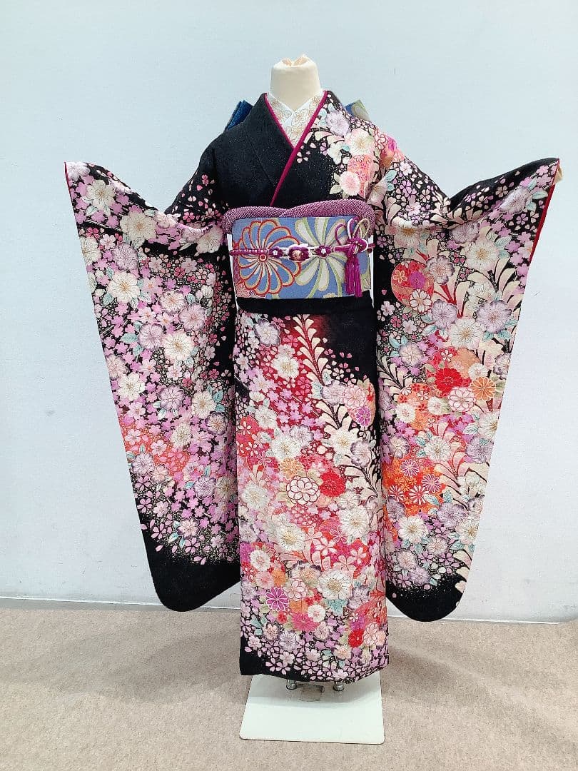 振袖フルセット　豪華な辻ケ花　辻ヶ花