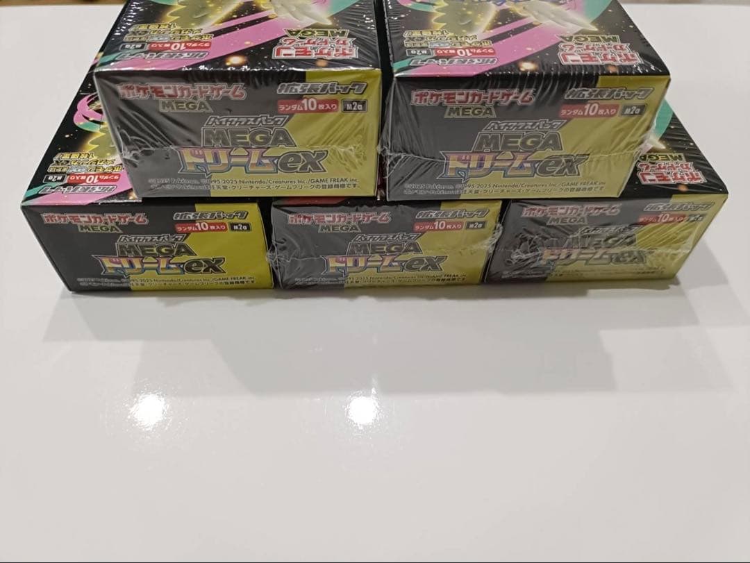 「MEGAドリームex」新品未開封 5BOX ポケモンカード