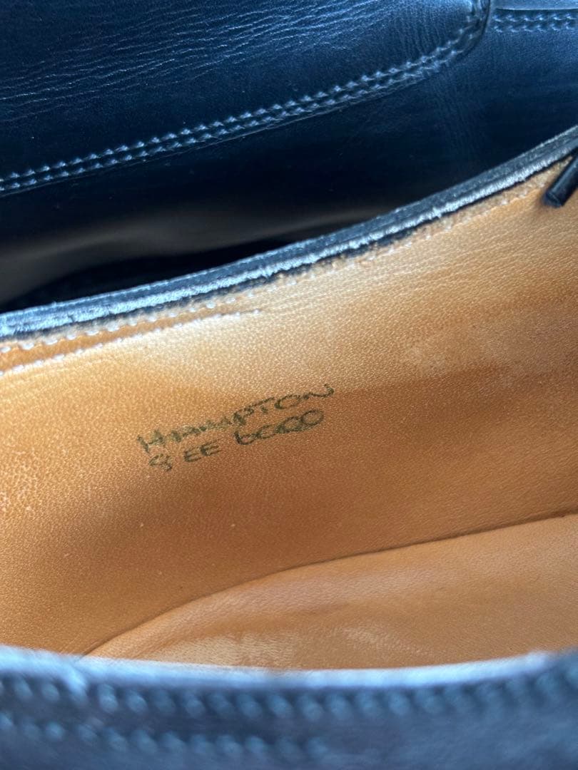 【シバスカ】【JOHN LOBB】ジョンロブ Uチップ 黒