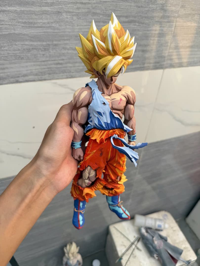 孫悟空 SMSP 2016 リペイント 超サイヤ人 マンガディメンションズ 2D