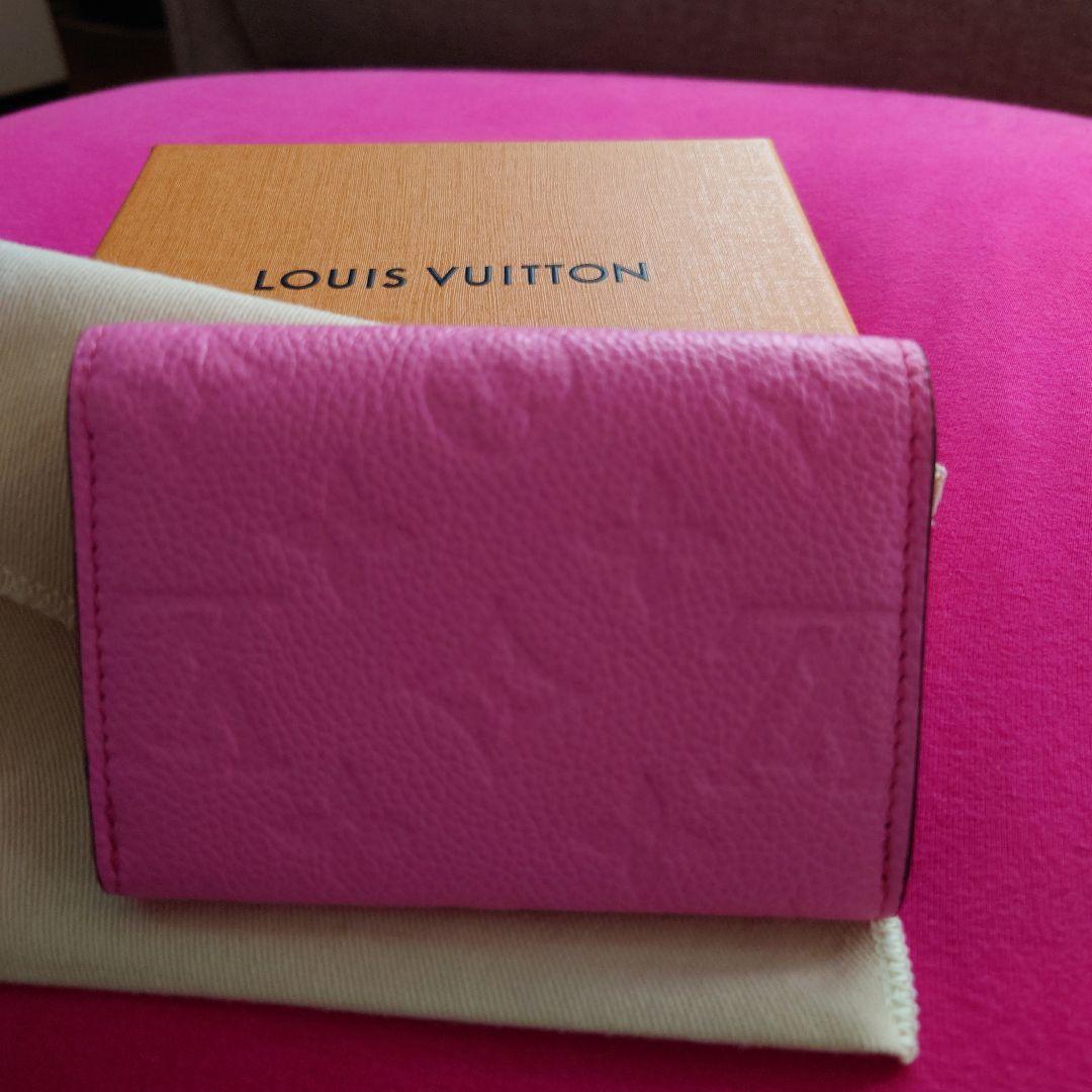LOUIS VUITTON アンプラント・ポルトモネ・ロザリ ピンク