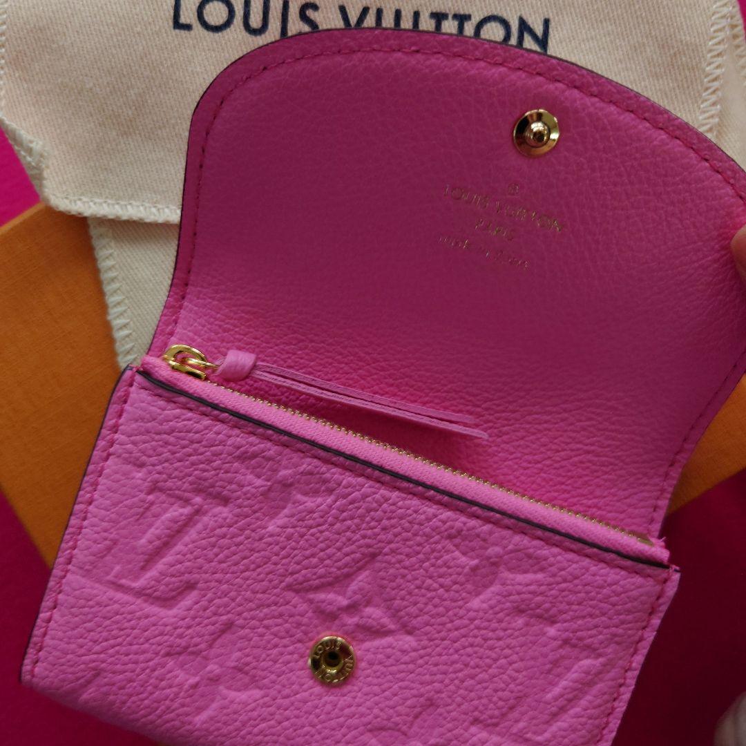 LOUIS VUITTON アンプラント・ポルトモネ・ロザリ ピンク
