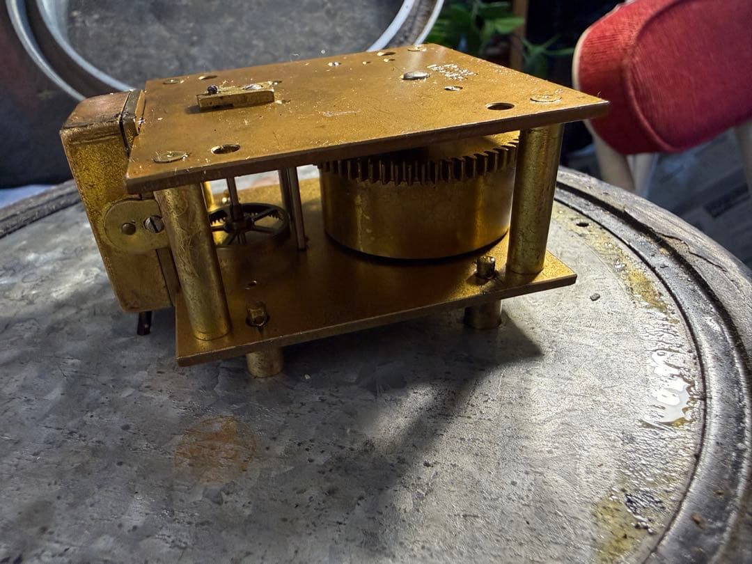 精工舎 船舶時計 ゼンマイ式 動作品 真鍮ムーブメント 鋳鉄ケース 昭和初期