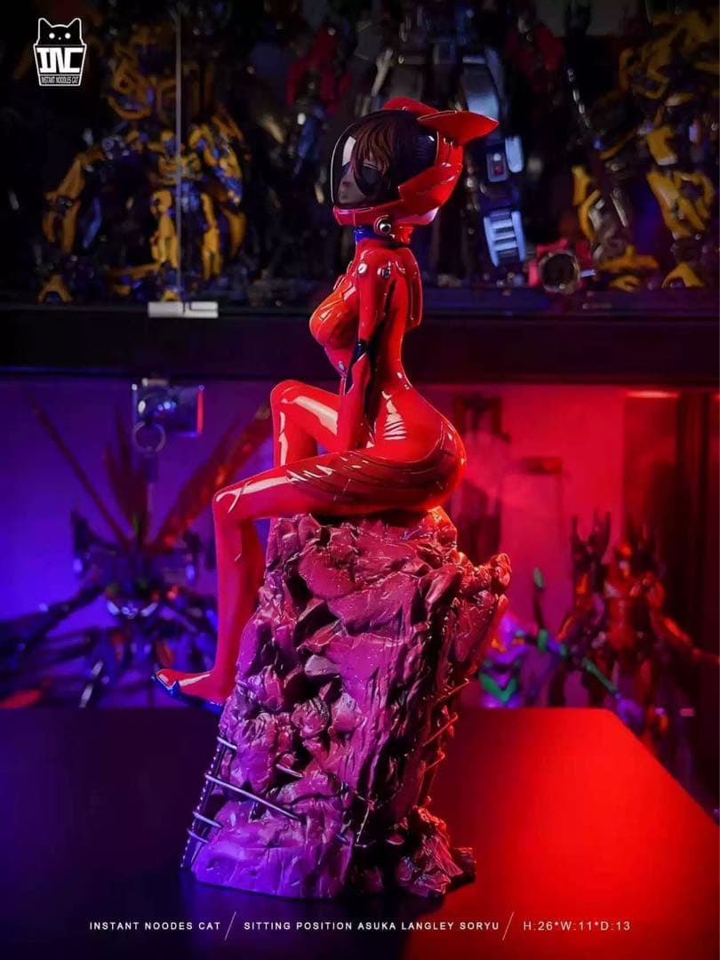 式波・アスカ・ラングレー　フィギュア　エヴァンゲリオン　ガレージキット