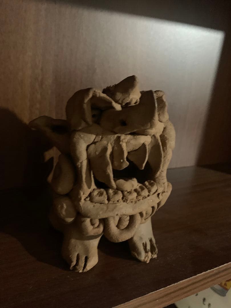 俺が修学旅行の時に作ったシーサー