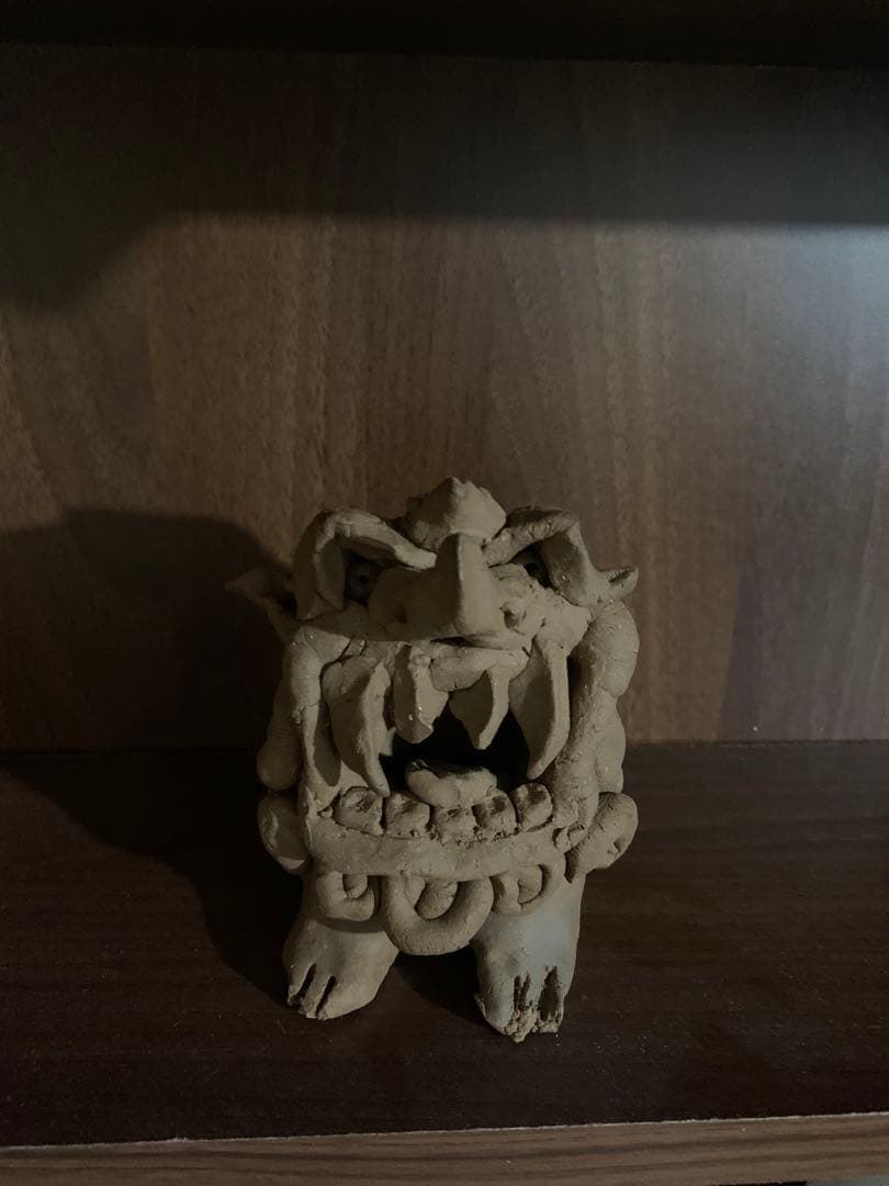 俺が修学旅行の時に作ったシーサー