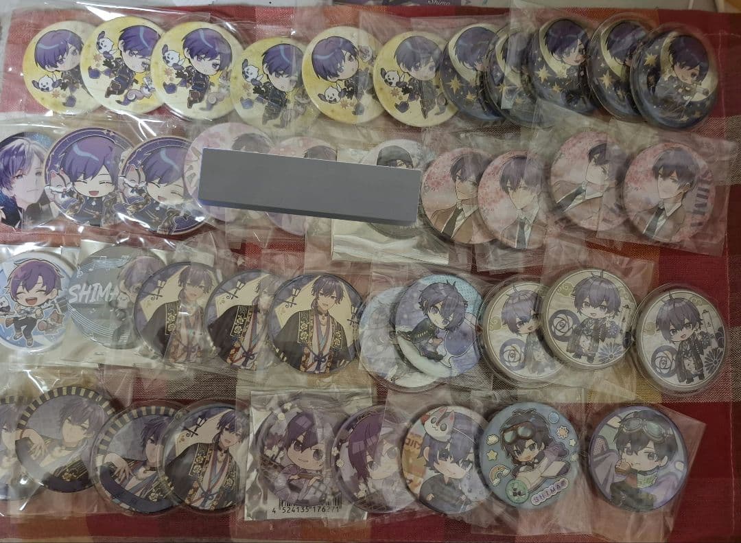 浦島坂田船グッズ　缶バッチ