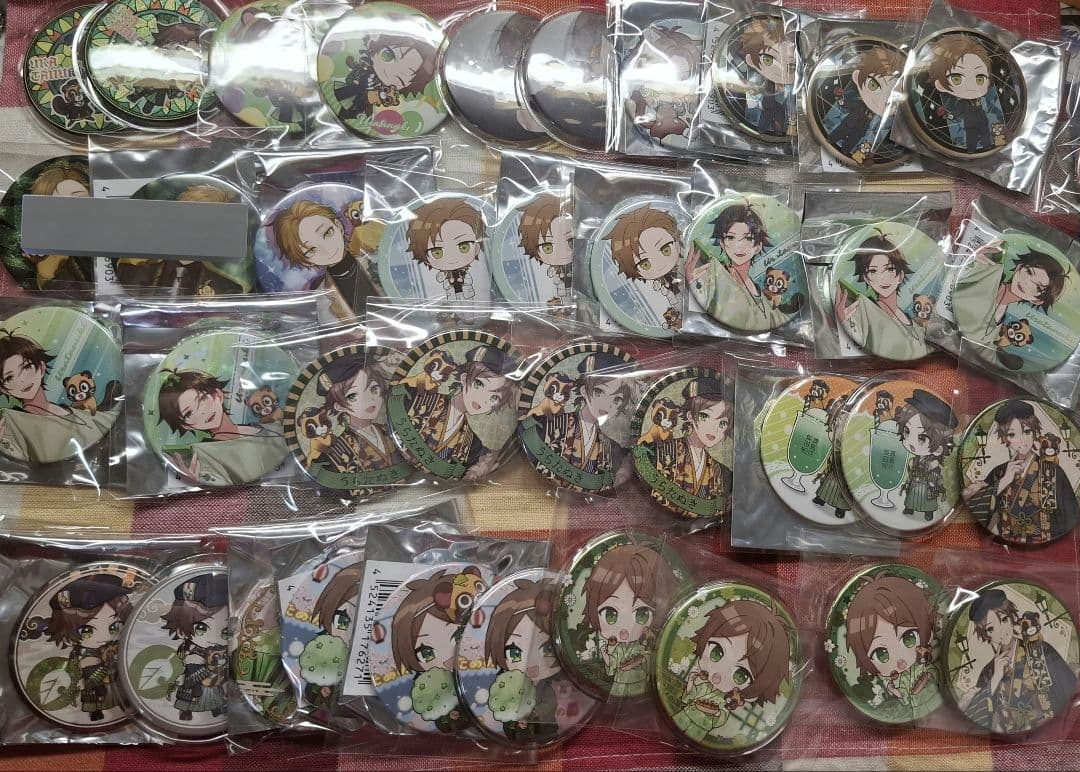 浦島坂田船グッズ　缶バッチ