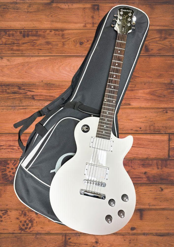 EMG89・85搭載　Epiphone レスポール スタジオ　 ホワイト