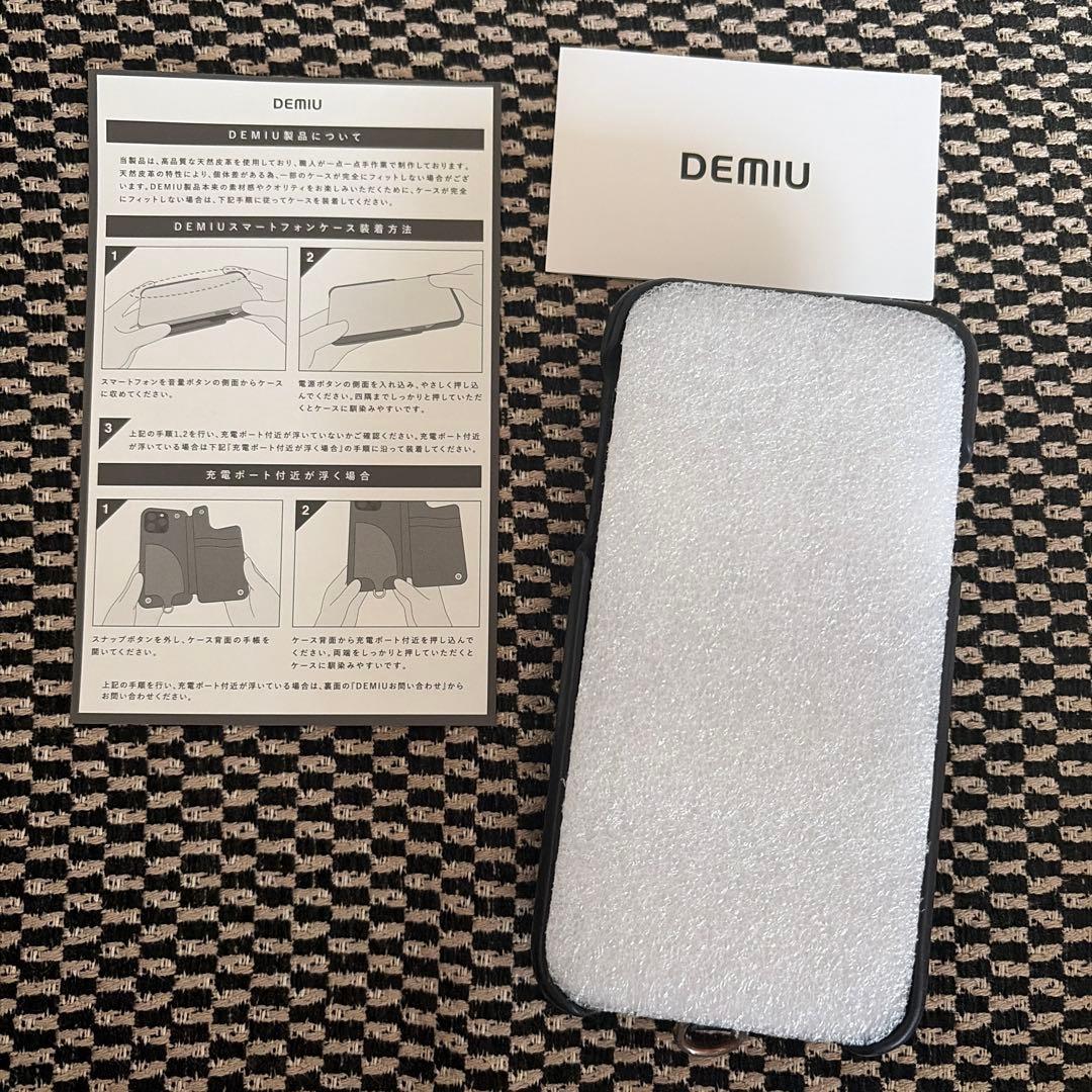 DEMIU ブラック iPhone11用ケース