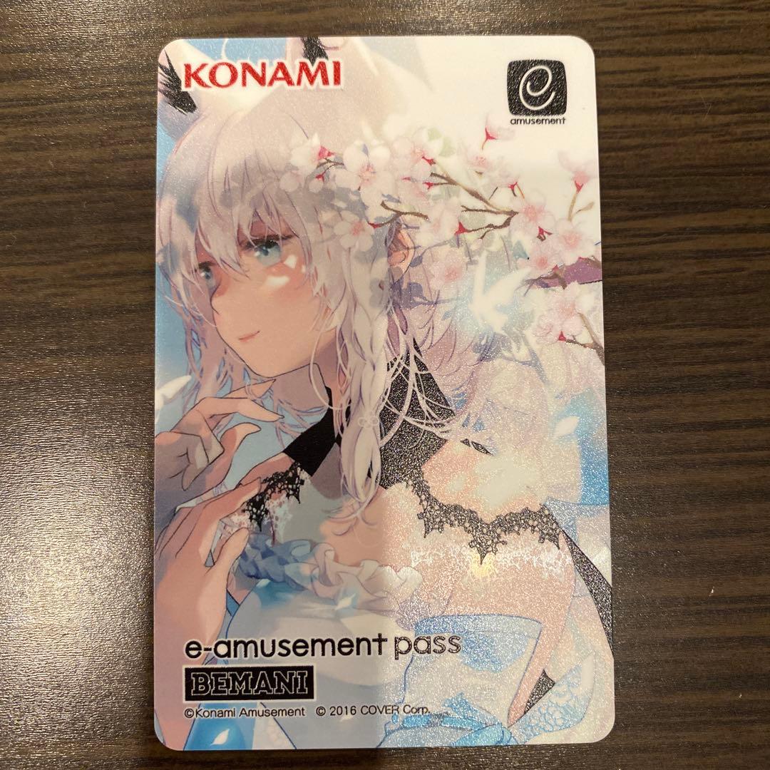 白上フブキ✖︎SOUND VOLTEX EXCEED GEAR アミューズメンパス