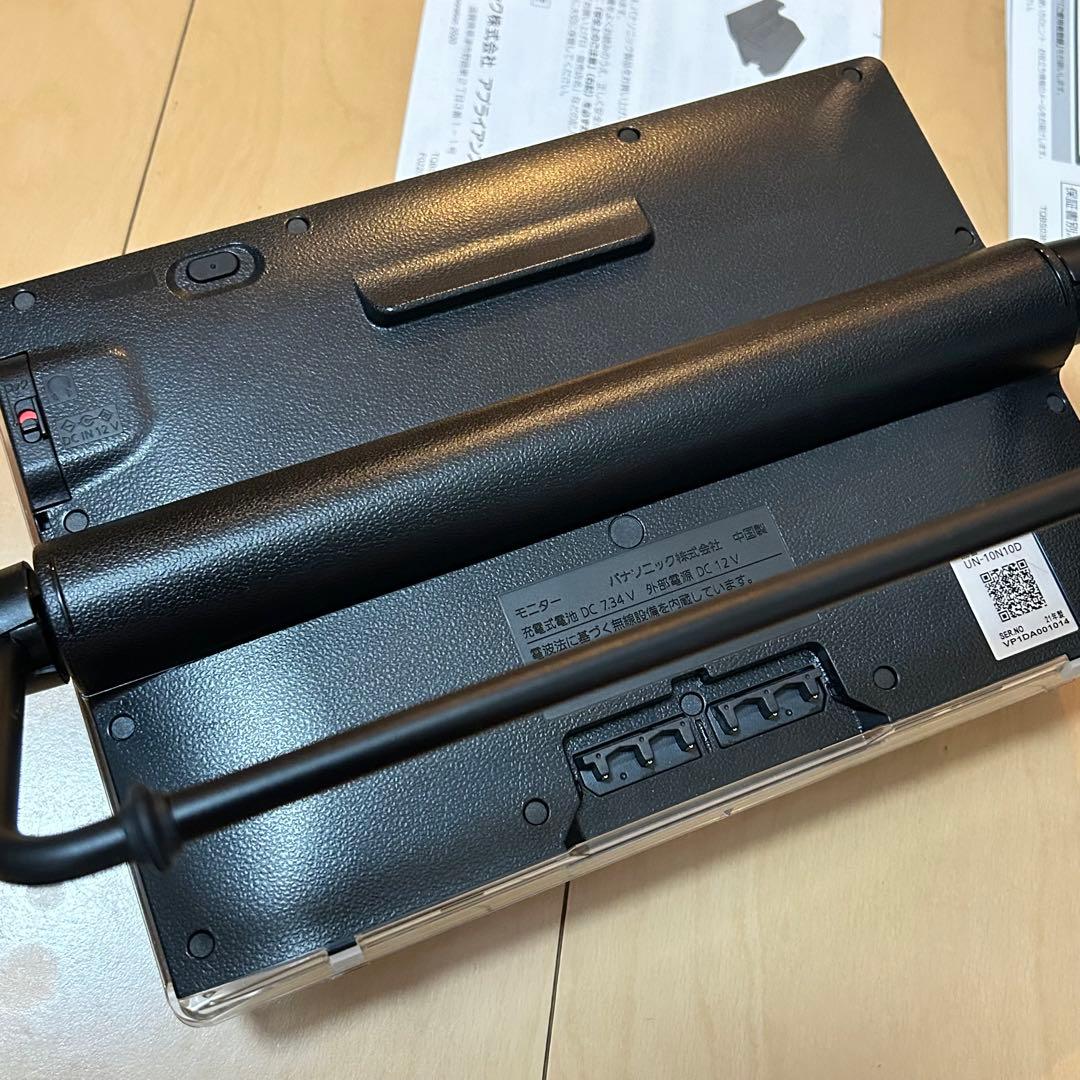 プライベートビエラ　ポータブルテレビ　10v型　un-10n10-k