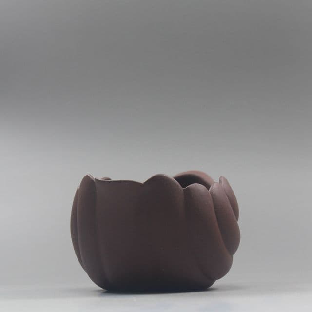 紫泥木の葉です公道杯 煎茶道具 茶道具 置物