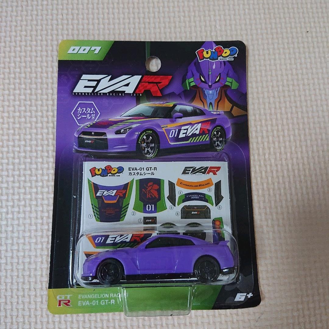 エヴァンゲリオン エヴァ レーシング トミカ GT-R FUNBOO ミニカー